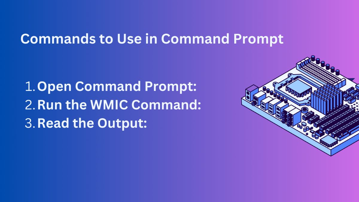 Commands to Use in Command Prompt